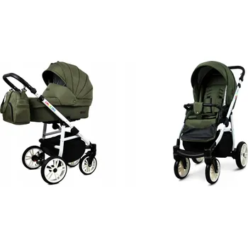 Kočárek Dětský kočárek 2v1 BabyLux COLORLUX kombinovaný kočárek hluboký a sportovní
