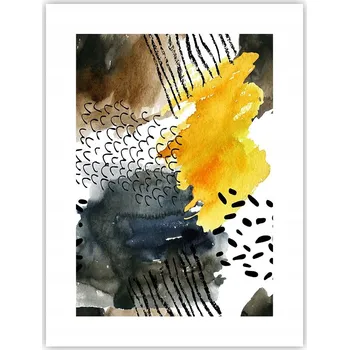 Obraz Obraz plakát do obýváku ložnice 30x40 abstrakce plakáty na zeď bez rámu