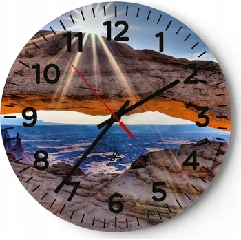 Hodiny Nástěnné hodiny ARTTOR hnědé 30 cm