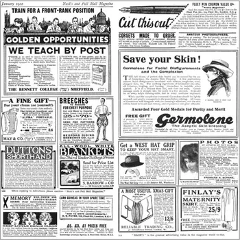 Balící papír Balicí papír novinový bílý TIMES odolný proti mastnotě fast food 31x31 cm 1000 ks