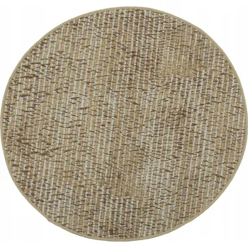 Koberec Koberec KULATÝ v barvě země BÉŽOVÝ přírodní 80 cm