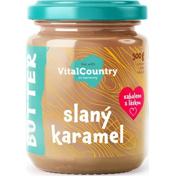 Vital Country Arašídové máslo slaný karamel 500 g