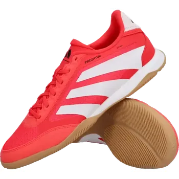 Pánská sálová obuv Pánské sálové kopačky Adidas Predator League IN červené