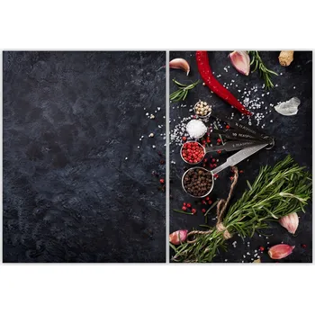 Kuchyňské prkénko Skleněná Ochranná Deska a Krájecí Prkénko | Indukce, Sporák ds-0403