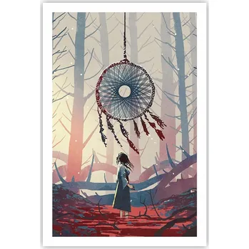 Obraz Obraz plakát do obýváku, ložnice 61x91 fantasy plakáty na zeď bez rámu