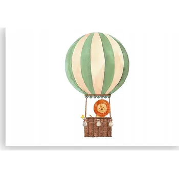 Obraz Obraz plakát do obýváku ložnice 91x61 cm - Balón, foto plakáty na zeď bez rámu