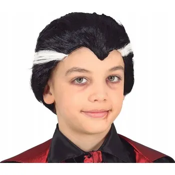 Karnevalová paruka DĚTSKÁ PARUKA DRAKULA UPÍR HALLOWEEN