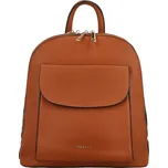 Módní dámský koženkový kabelko-batoh MaxFly Enisa, hnědý