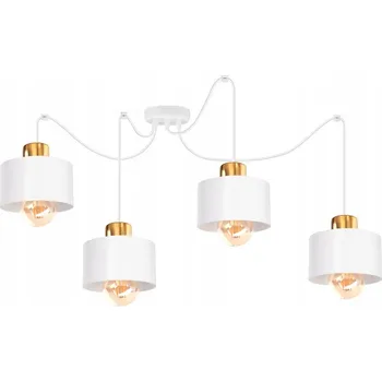 ZÁVĚSNÁ LAMPA STROPNÍ LOFT 4 PAUK ČTYŘRAMENNÝ LUSTR LED LAMPY LUSTRY DO OBÝVÁKU