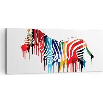 Obraz Foto obraz na plátně 100x40 abstrakce do obýváku ložnice na zeď velký