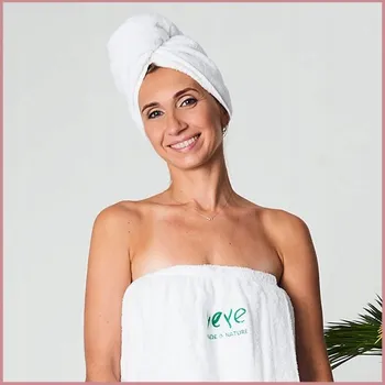 Ručník Turban na hlavu 500 g 100% přírodní bavlna Yeye