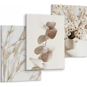 Obraz Obrazy do ložnice Rostliny LISTY Květiny 90x40