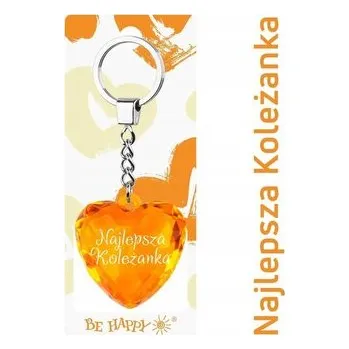 Set školních potřeb Brelok serce Najlepsza Koleżanka