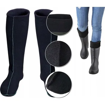Pracovní obuv Oteplovačky na gumáky Vložka Ponožky do kalhotek a bot Oteplovač dlouhý vel. 46