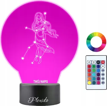 Lampička Noční lampa Plexido vícebarevná