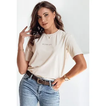 Dámské tričko Dámské triko DSTREET BÉŽOVÁ M