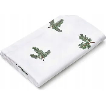 ubrus BAVLNĚNÝ UBRUS NA STŮL 140X240CM S MOTIVEM SMRKOVÉHO LESA, HLADKÝ RŮZNÉ BARVY MUMLA