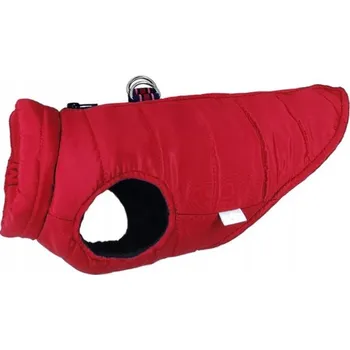 Obleček pro psa ČERVENÁ ZIMNÍ VESTA / BUNDA PRO PSA - TEPLÁ - VELIKOST S