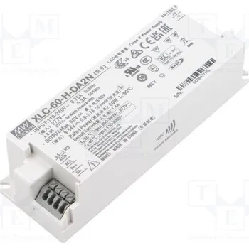 Napájecí zdroj pro osvětlení MEAN WELL XLC-60-H-DA2N