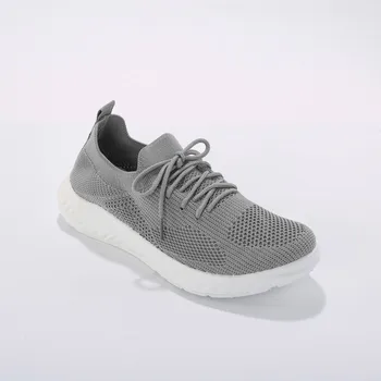 Dámské tenisky Tenisky ze síťoviny, s tkaničkami šedá 37