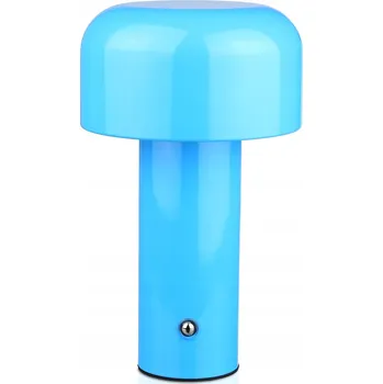 Lampička BEZDRÁTOVÁ LAMPIČKA DO RESTAURACE HOTELU DOTYKOVÁ LED HOUBIČKA 3 REŽIMY NOČNÍ