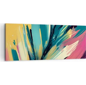 Obraz Foto obraz na plátně 100x40 abstrakce do obýváku ložnice na zeď velký