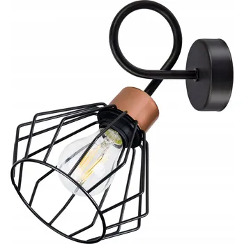 Nástěnné svítidlo Nástěnná lampa E27 pevná loft drát BRILIANT