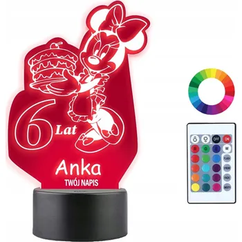 Lampička Plexido vícebarevná Noční lampa