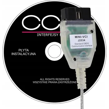 Autodiagnostika Mini VCI OBD2 diagnostický kabel pro Toyota Lexus Techstream