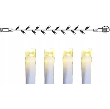 Vánoční dekorace Světelný řetěz Star Trading 500 cm do sítě, bílý