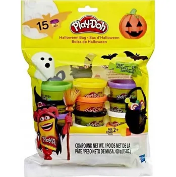 Modelovací hmota Play-doh Modelína Halloween 15 hrnků