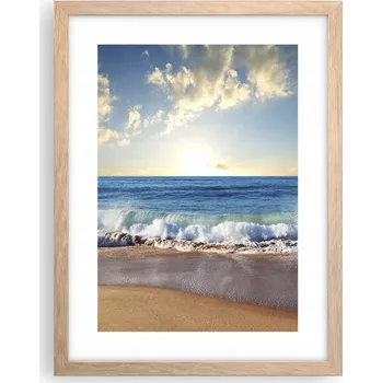 Obraz Obraz plakát v rámu světlý dub do obýváku 30x40 krajina plakáty na zeď