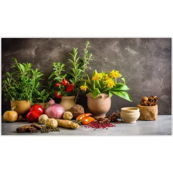 Kuchyňské prkénko Skleněná Ochranná Deska a Krájecí Prkénko | Indukce, Sporák ds-0349