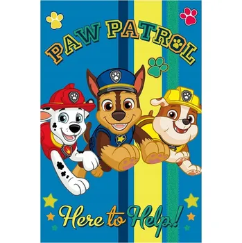 Dětská deka Dětská deka Spin Master 100 x 150 cm, barevná, Tlapková patrola