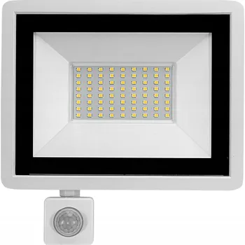 Halogenový reflektor s pohybovým senzorem 30W Bílý Neutrální Barva 4000K