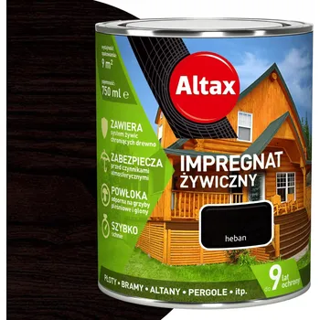 Vrták Altax Impregnační lazura s pryskyřicí 0,75L Eben