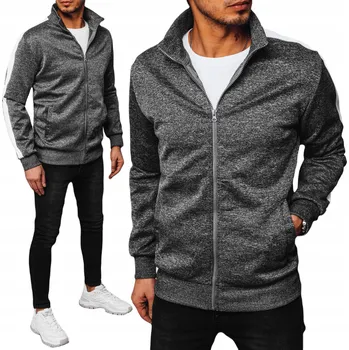 Pánská mikina ROZEPÍNACÍ MIKINA ZIP SE STOJÁČKEM LÍMECEM, vel XXL