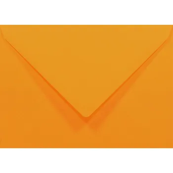 Obálka Ozdobné hladké obálky C6 oranžové Rainbow R22 5 ks