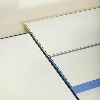 Lampička Zrcadlo HÜBSCH Shine Medium, žluté, 32 x 55 cm žlutá, zrcadlová - Doprava zdarma