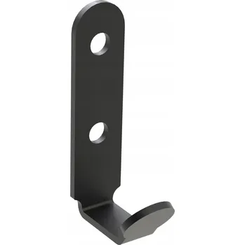 Věšák Šatní ramínko kovový Domer černý