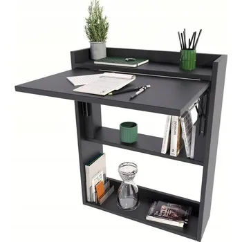 Komoda Konzolový Stolek Matkam , matně černá, 70 x 85 x 20 cm