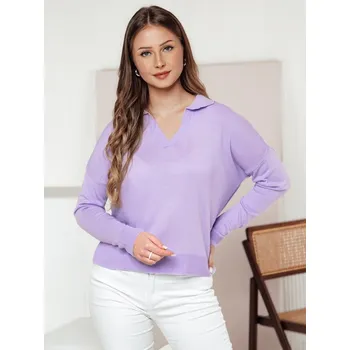 Dámský svetr Dámský svetr DSTREET FIALOVÁ unisize