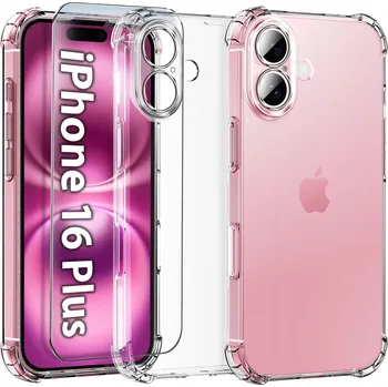 Pouzdro na mobilní telefon Zadní Kryt KrainaGSM pro Apple iPhone 16 Plus bezbarvý