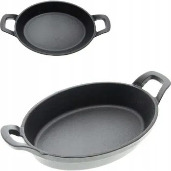 Pánev LITINOVÁ PÁNEV / ZAPÉKACÍ MÍSA DO TROUBY PRO SERVÍROVÁNÍ POKRMŮ