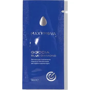 Výživa řas a obočí Maxymova Goccia Blue Diamond – sérum na řasy a obočí sáček 3 ml