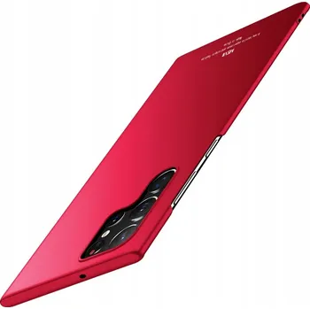 Pouzdro na mobilní telefon Zadní Kryt Audioimp pro Samsung Galaxy S22 Ultra 5G červený