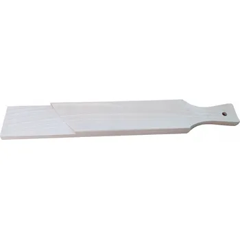 Obraz Buková deska na krájení a servírování SALÁMŮ a BAGET