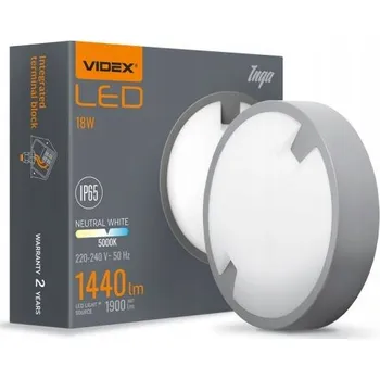 Venkovní osvětlení Venkovní LED nástěnné svítidlo IP65 18W 5000K