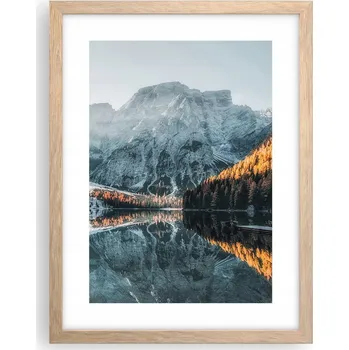 Obraz Obraz plakát v rámu světlý dub do obýváku 30x40 krajina plakáty na zeď