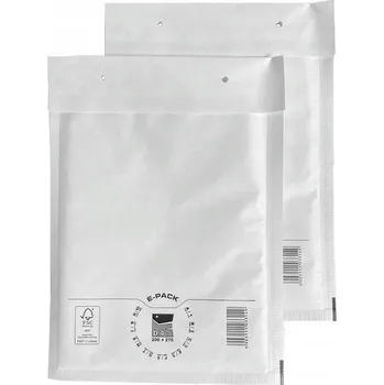 Obálka Bublinkové obálky D14 BÍLÉ E-Pack 10 ks